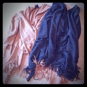 Two womens cover ups/open sweater shrug